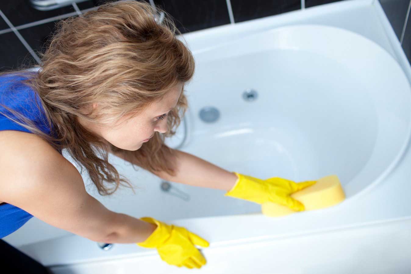 Чем отмыть акриловую ванну в домашних условиях от грязи