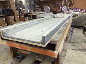 Как сделать столешницу из бетона своими руками