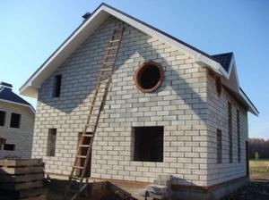 Строительство дома из пенобетона