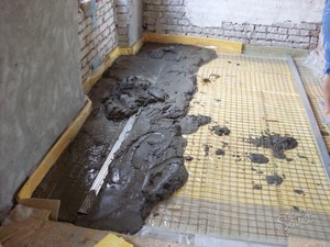 Как правильно сделать бетонную стяжку своими руками