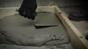 Приготовление бетонного раствора 