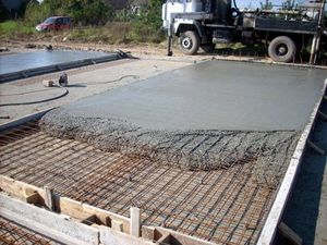 Условия заливки бетона 