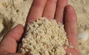 Чистый песок - важная составляющая пеноблоков